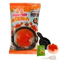 Kit com 2u Caranguejo De Gelatina 22g Happy Din Crab Kit com 2u Caranguejo De Gelatina 22g Happy Din Crab