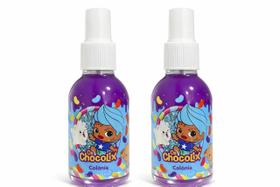 Kit com 2un Colônia Chocolix Menino 100ml Perfume Infantil Suave Kit com 2un Colônia Chocolix Menino 100ml Perfume Infantil Suave