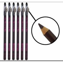 Kit com 2un Lápis de Sobrancelha Marrom Bella Femme Com Apontador Alta Fixação