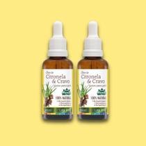 Kit com 2un Óleo de Citronela e Cravo Pronto para a pele 50ml WNF Kit com 2un Óleo de Citronela e Cravo Pronto para a pele 50ml WNF