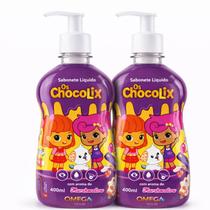 Kit com 2un Sabonete Líquido Chocolix Marshmallow 400ml Kit com 2un Sabonete Líquido Chocolix Marshmallow 400ml