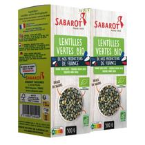 Kit Com 2Und Lentilha Verde Francesa Sabarot 500G