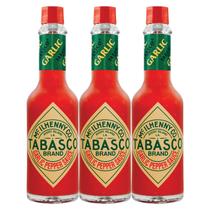 Kit Com 2Und Molho De Pimenta Tabasco Garlic (Alho) 60Ml