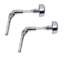 kit com 2x Maçaneta Popline Brio, Reta Bola 58mm Cromado Soprano kit com 2x Maçaneta Popline Brio, Reta Bola 58mm Cromado Soprano