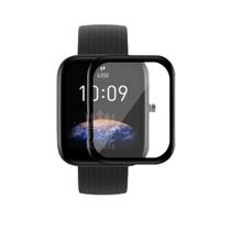 Kit Com 2x Pelicula Nano Borda Resistente Para Amazfit Bip 3