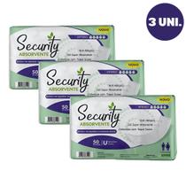 Kit com 3 Absorvente Geriátrico Pós Parto E Operatório Security Com 150 Barato