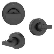 Kit com 3 Acabamento de Registro para Base Reforma 1/2, 3/4, 1 Flow Cromado Celite