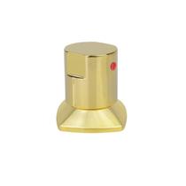 Kit com 3 Acabamento para Registro C44 Quente Gold Go5240 Ducon Metais
