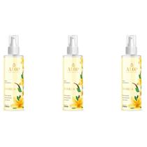 Kit com 3 Agua de banho 220ml Aroma:Vanila