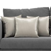 Kit com 3 Almofadas Luxuosas Várias Cores 35x35