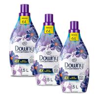 Kit com 3 Amaciantes Downy Lírios do Campo 1500ml