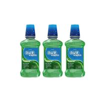 Kit com 3 Antisséptico Bucal Oral-B Complete Hortelã