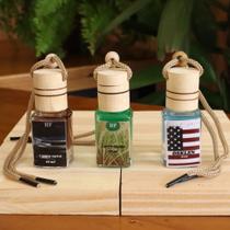 Kit com 3 Aromatizador para Carro Fragrâncias Puras Ótima Qualidade Cheirinho para Automóvel HF
