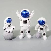 Kit Com 3 Astronautas Azul Kit Com 3 Astronautas Azul