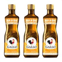 Kit com 3 - Azeite Gallo Tipo Unico Vidro Dia A Dia 400ml Kit com 3 - Azeite Gallo Tipo Unico Vidro Dia A Dia 400ml
