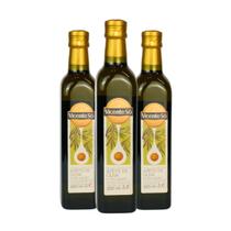 Kit com 3 Azeites de Oliva Extra Virgem Vicente Só 500ml