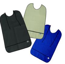 Kit com 3 Babadores Impermeáveis Adultos Práticos e Reutilizáveis