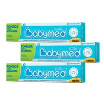 Kit com 3 Babymed Pomada Azul 45g cada