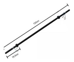 Kit Com 3 Barras Para Body Pump Musculação Academia