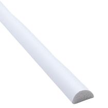 Kit com 3 Barras Rodameio de Poliestireno 1,5CMX8MM Liso 7,2m Branco Riplain Kit com 3 Barras Rodameio de Poliestireno 1,5CMX8MM Liso 7,2m Branco Riplain