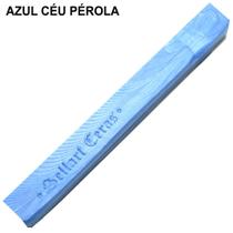 Kit Com 3 Bastão Cera Para Lacre Flexível Azul Céu Pérola Sellart