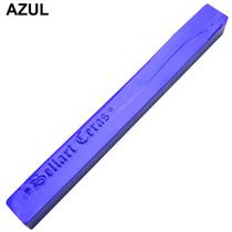 Kit Com 3 Bastão Cera Para Lacre Flexível Azul Sellart