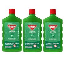 Kit Com 3 Baygon Líquido Ação Total 475ml Kit Com 3 Baygon Líquido Ação Total 475ml
