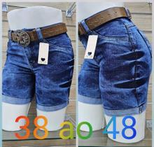 Kit com 3 bermudas jeans Femininas