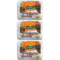 Kit com 3 Biscoito de Maizena Sabor Chocolate Vegano S/ Glúten Kodilar 112g