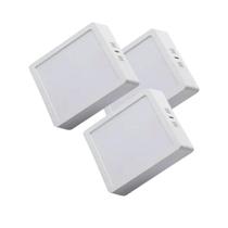 Kit com 3 black & decker painel led 18w 6500k 100-240v