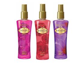 Kit com 3 Body Splashes Phyto Splash 200ml