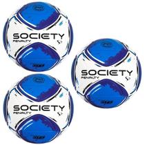 Kit Com 3 Bola De Futebol Society Penalty S11 R2 XXIV