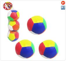 Kit com 3 Bolas Baby Macia Sport Colors 10 cm de Ø Kit com 3 Bolas Baby Macia Sport Colors 10 cm de Ø