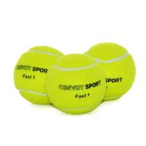 Kit com 3 Bolas de Tênis Sport Fast1 Yins 37004 - Yin'S