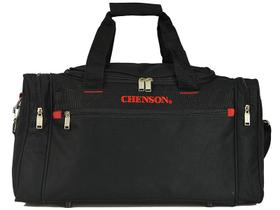 Kit com 3 bolsas mala de viagem preto chenson p, m, g.
