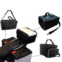 Kit com 3 Bolsas Mala Mochila Interna Para Baú da Moto Bmw Gs Bauleto