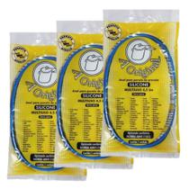 Kit com 3 Borracha para Panela de Pressão 4,5 Litros de Silicone com Marcas na Descrição