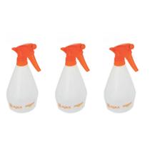 Kit com 3 Borrifador Manual Pulverizador Ajax 500ml Regulável em Spray Jato ou Névoa Jardim, Faxina Kit com 3 Borrifador Manual Pulverizador Ajax 500ml Regulável em Spray Jato ou Névoa Jardim, Faxina