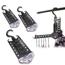 Kit Com 3 Cabide Organizador De Roupas Triplique Seu Armário