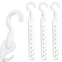 Kit com 3 Cabides Extensor 9 Ganchos Articulado Giratório Vertical 35,5cm Organizador de Roupas Closet Kit com 3 Cabides Extensor 9 Ganchos Articulado Giratório Vertical 35,5cm Organizador de Roupas Closet