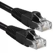 Kit Com 3 Cabos Cat5E Lan Cftv 4 Pares 20Mts Preto - Black