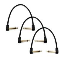 Kit Com 3 Cabos Santo Angelo Pedal P10 Santo Angelo 0,15m