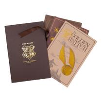 Kit Com 3 Cadernos Harry Potter Hogwarts Imaginarium