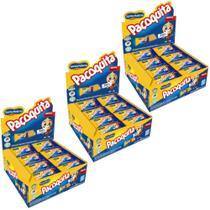 Kit com 3 caixas de Paçoca Diet Paçoquita 3x24un