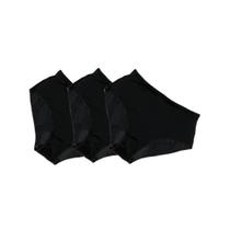 Kit com 3 Calças Clássica DeMillus 57850/57851 Pretas Kit com 3 Calças Clássica DeMillus 57850/57851 Pretas