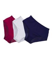 Kit com 3 Calças Clássica DeMillus 57850/57851