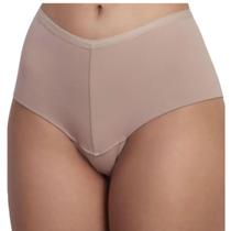 Kit Com 3 Calcinha Cintura Alta Modeladora Reforçada Cinta