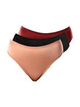 Kit com 3 Calcinhas Alta Abrupt Demillus 56096 Kit com 3 Calcinhas Alta Abrupt Demillus 56096