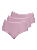 Kit com 3 Calcinhas Alta Dilady 203203 Plus Size Kit com 3 Calcinhas Alta Dilady 203203 Plus Size