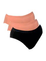 Kit com 3 Calcinhas Alta Lithos Demillus 26014/56014 Kit com 3 Calcinhas Alta Lithos Demillus 26014/56014